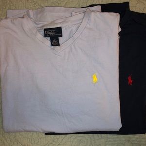 Bundle: Two Polo Tees- size small